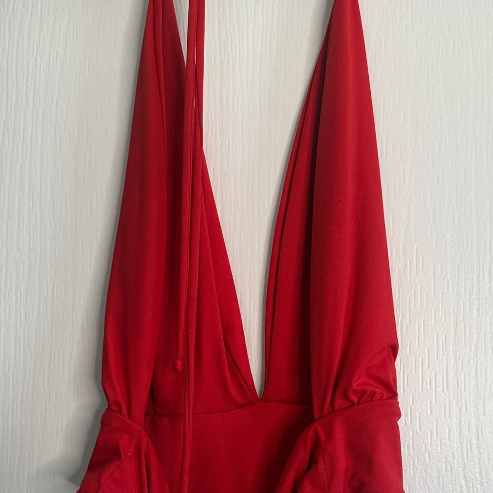 Baby Boo Red Bodysuit Top - Picture 6 of 7